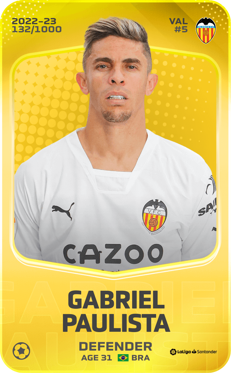 Gabriel Paulista 2022-23 • Limited 132/1000