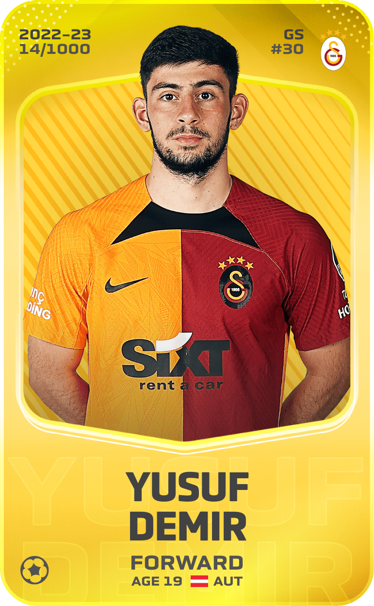 Yusuf Demir 2022-23 • Limited 14/1000
