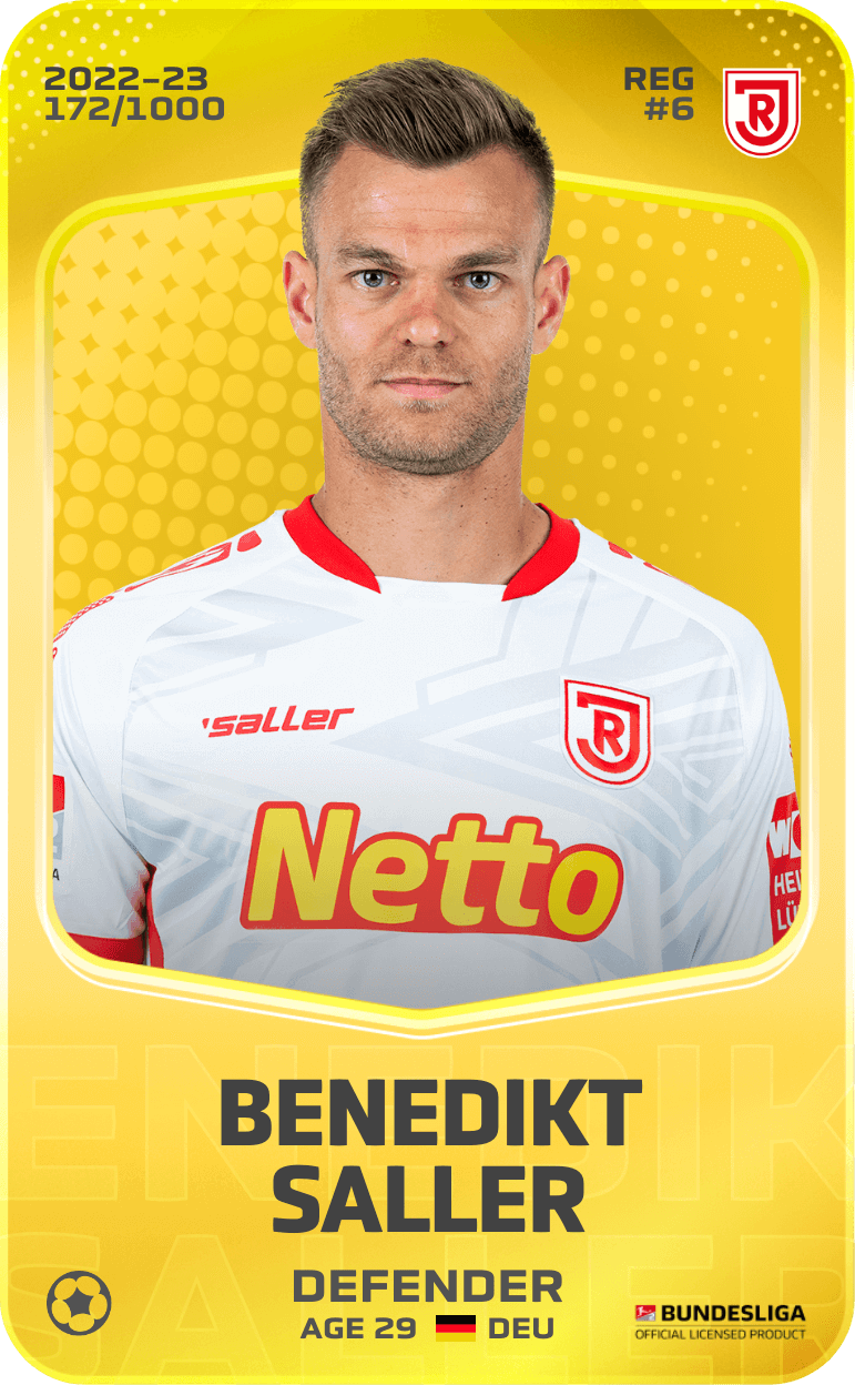 Benedikt Saller 2022-23 • Limited 172/1000