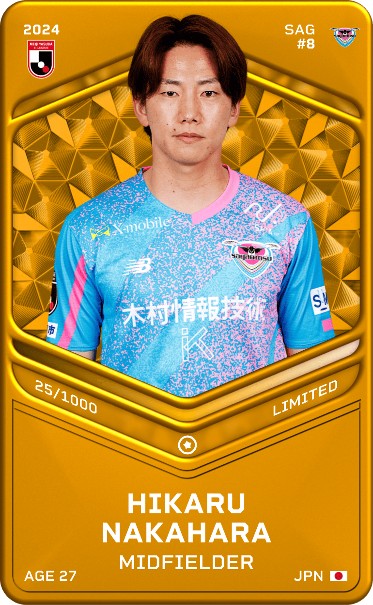 Hikaru Nakahara 2024-25 • Limited 25/1000