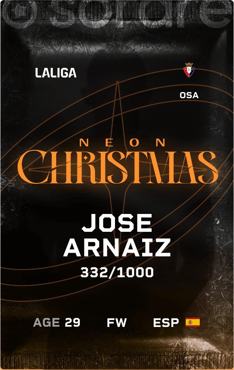 Jose Arnaiz 2024-25 • Limited 332/1000