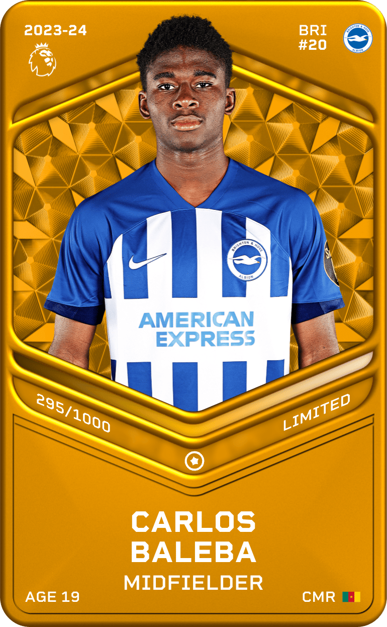 Carlos Baleba 2023-24 • Limited 295/1000