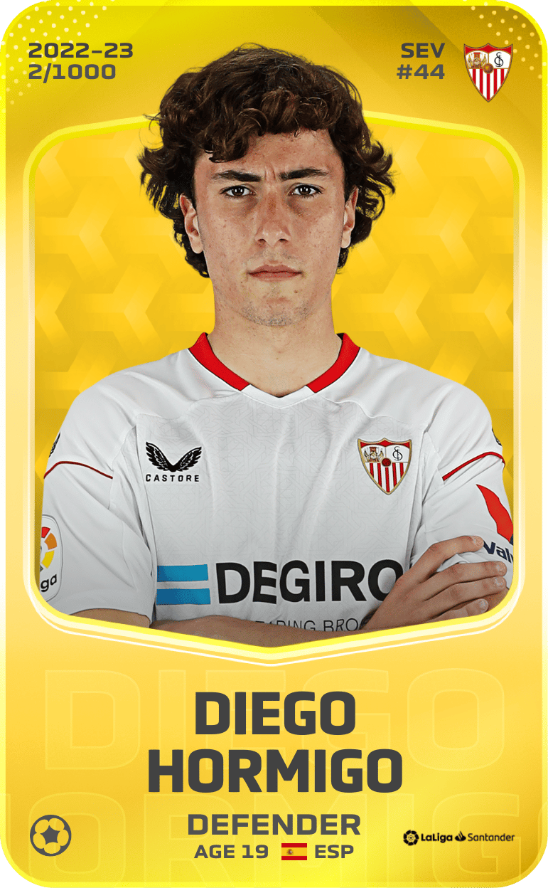Diego Hormigo 2022-23 • Limited 2/1000