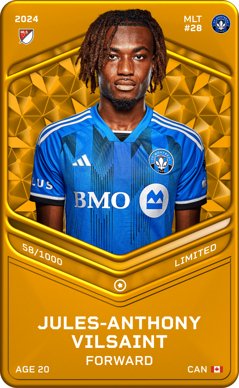 Jules-Anthony Vilsaint 2024-25 • Limited 58/1000