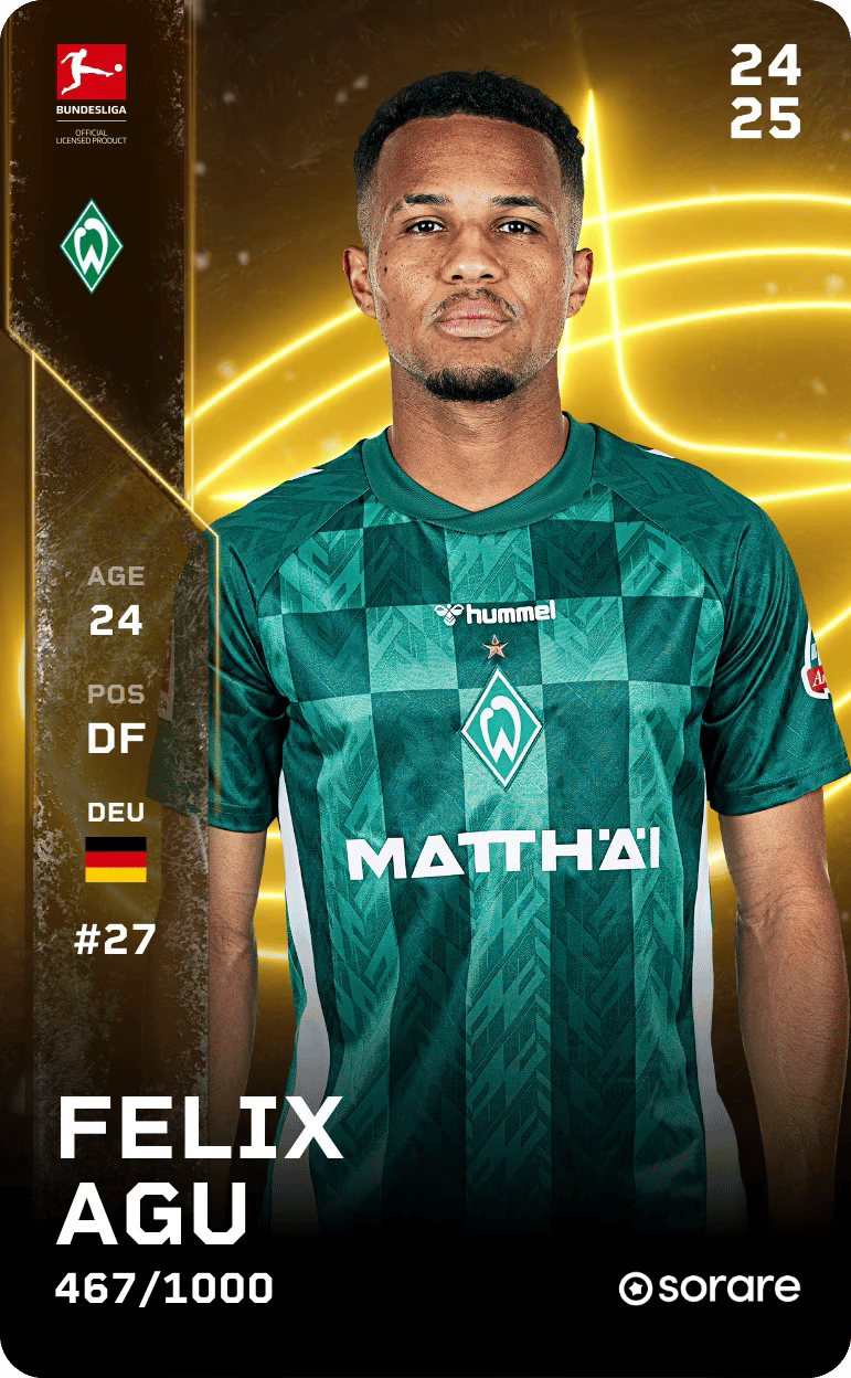 Felix Agu 2024-25 • Limited 467/1000