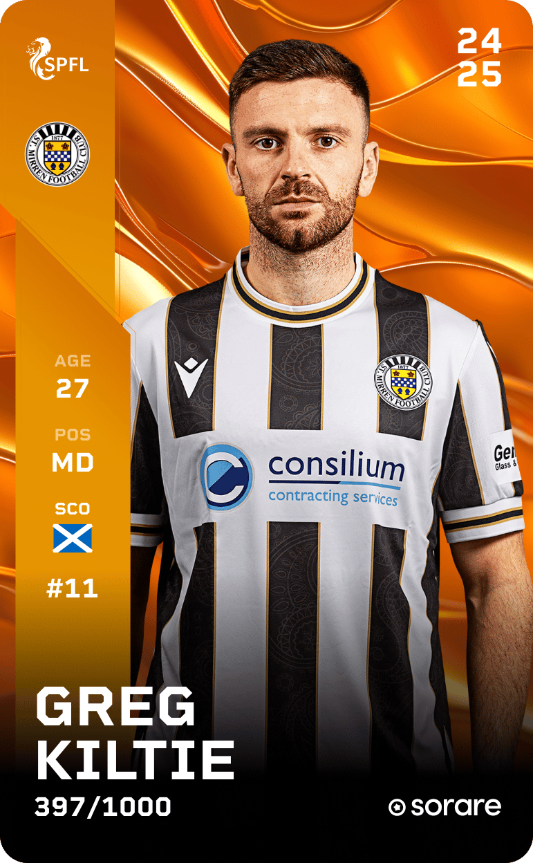 Greg Kiltie 2024-25 • Limited 397/1000