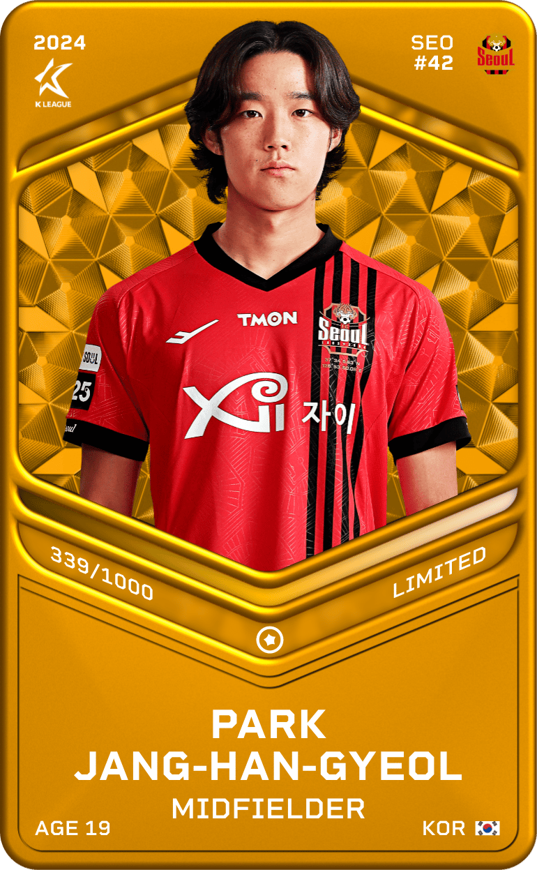 Park Jang Han-Gyeol 2024-25 • Limited 339/1000