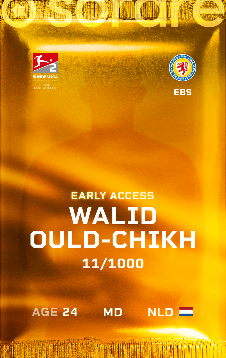 Walid Ould-Chikh 2024-25 • Limited 11/1000
