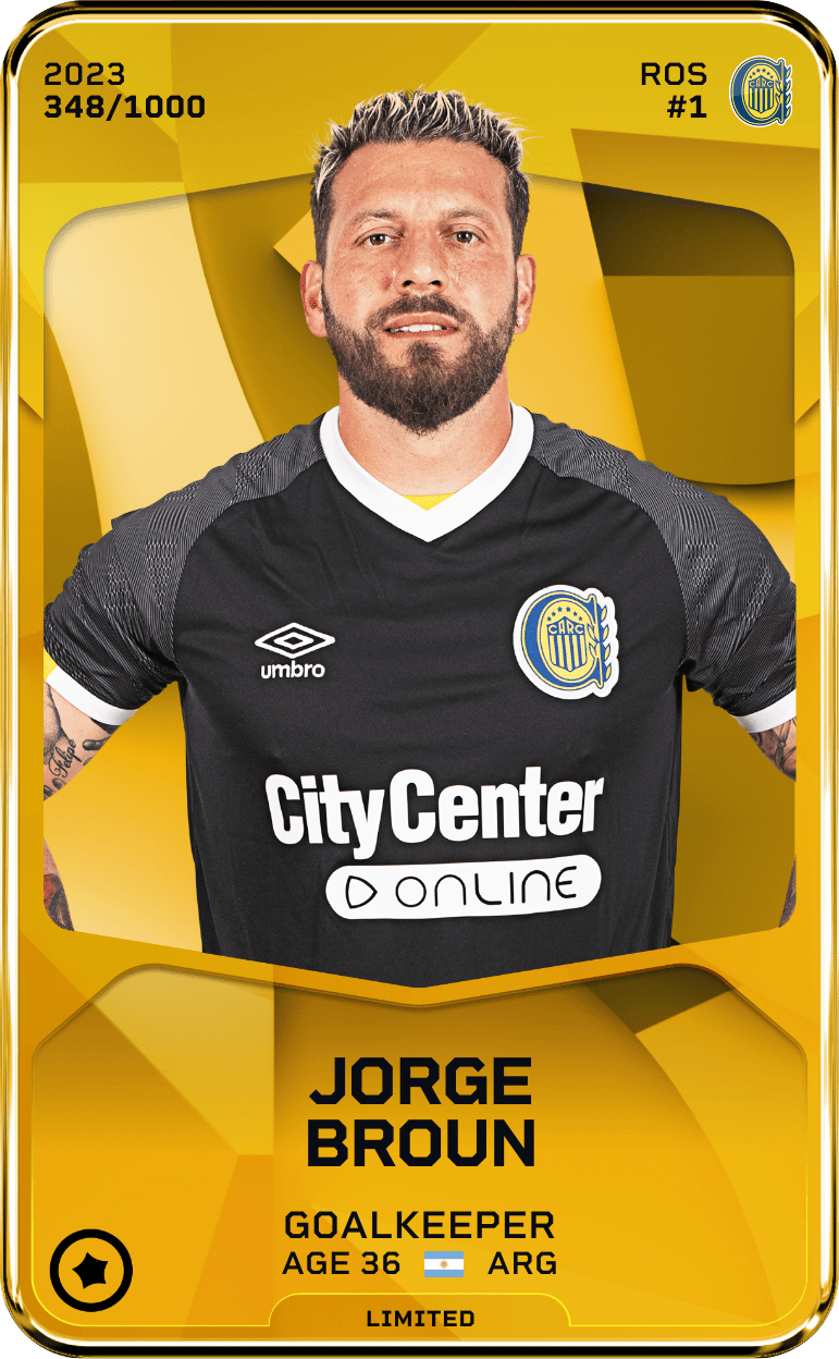 Jorge Broun 2023-24 • Limited 348/1000