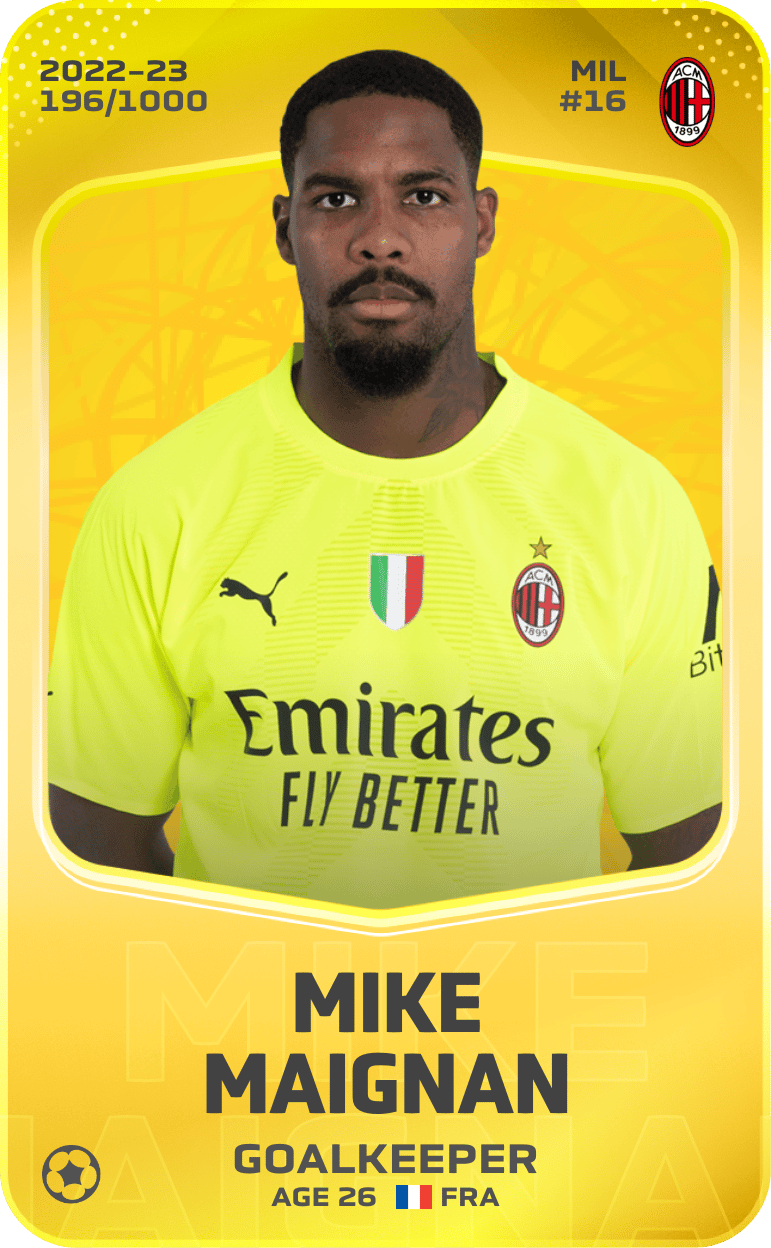 Mike Maignan 2022-23 • Limited 196/1000