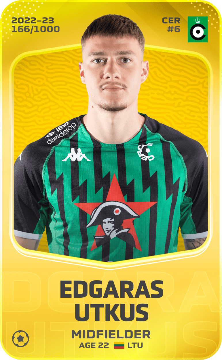 Edgaras Utkus 2022-23 • Limited 166/1000