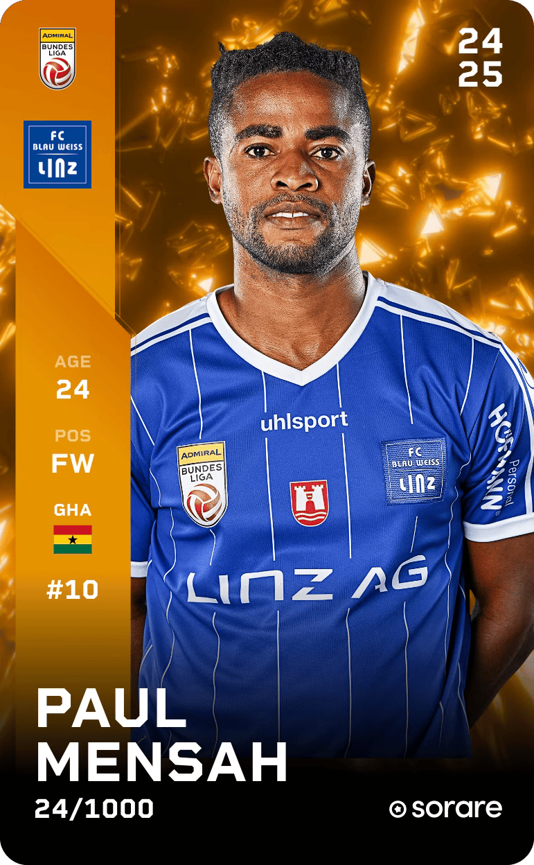 Paul Mensah 2024-25 • Limited 24/1000