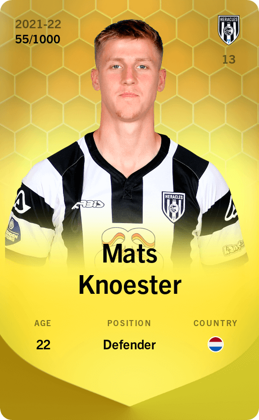 Mats Knoester 2021-22 • Limited 55/1000