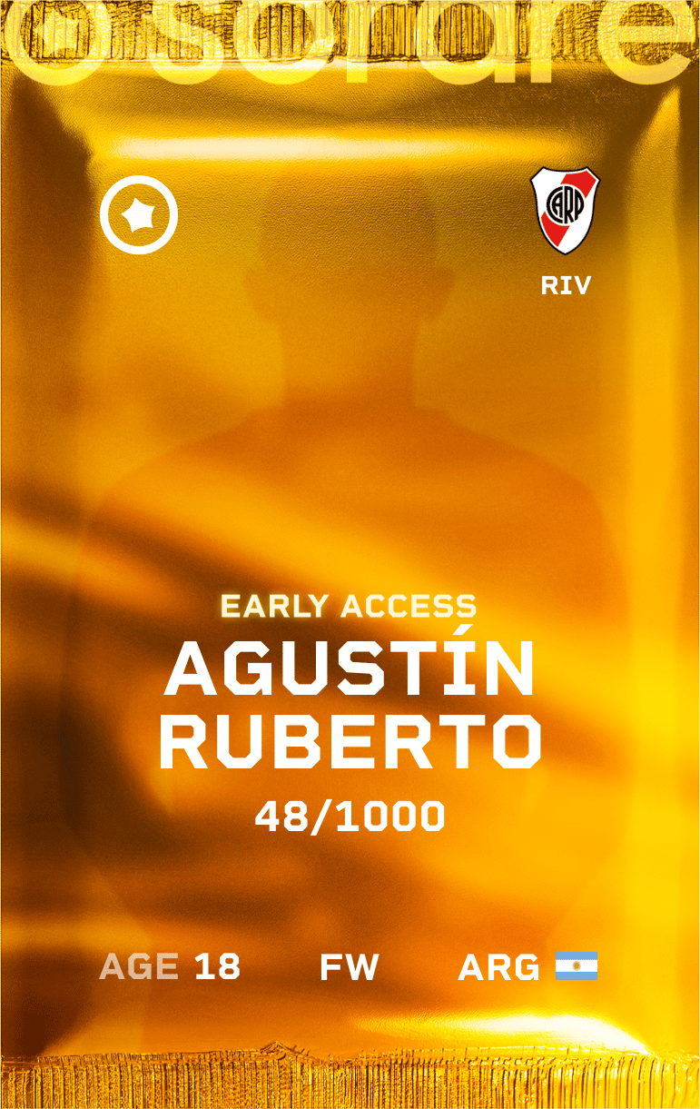 Agustín Ruberto 2025-26 • Limited 48/1000