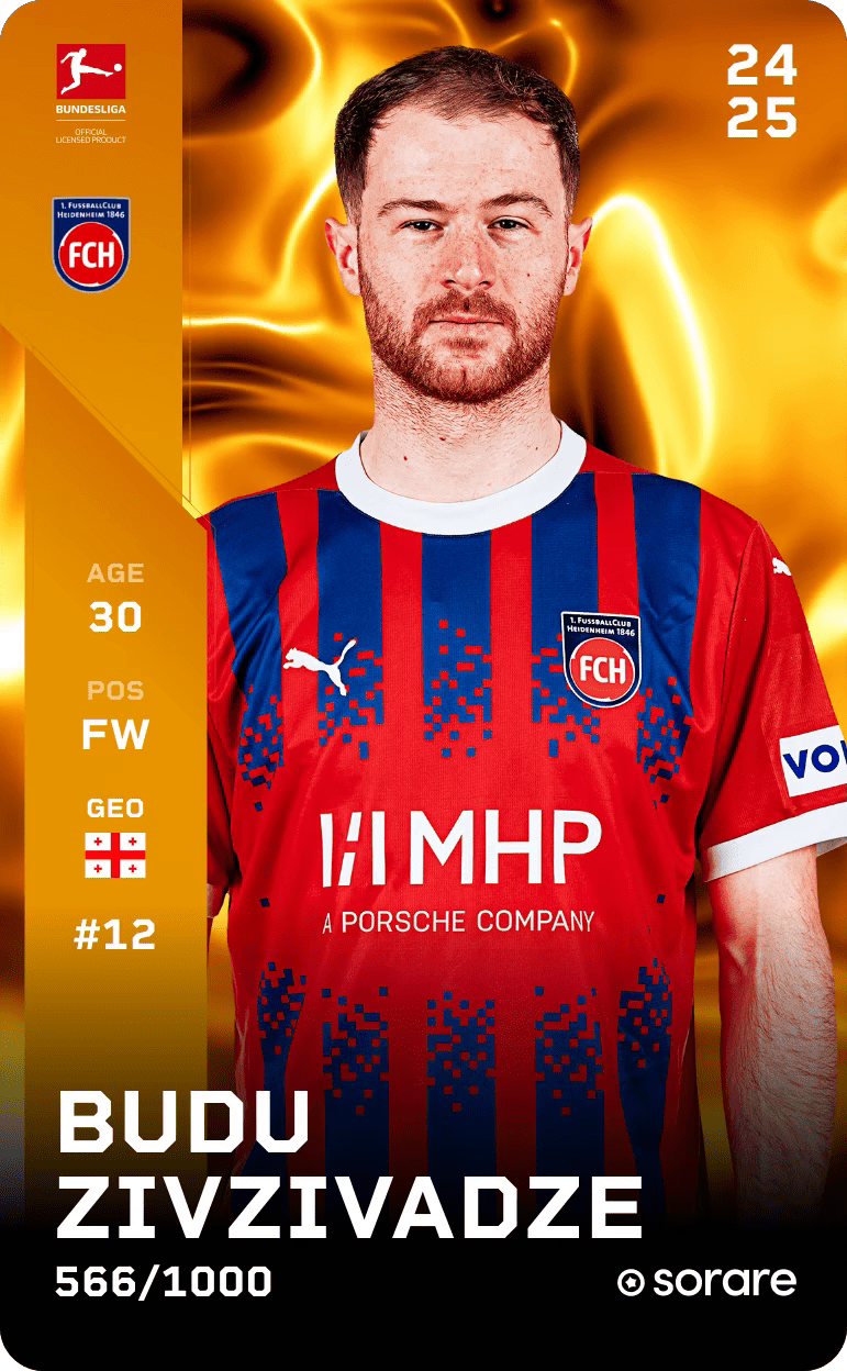 Budu Zivzivadze 2024-25 • Limited 566/1000
