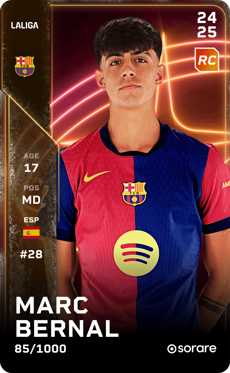 Marc Bernal 2024-25 • Limited 85/1000
