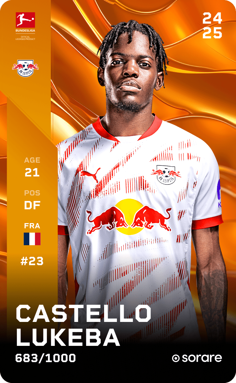 Castello Lukeba 2024-25 • Limited 683/1000