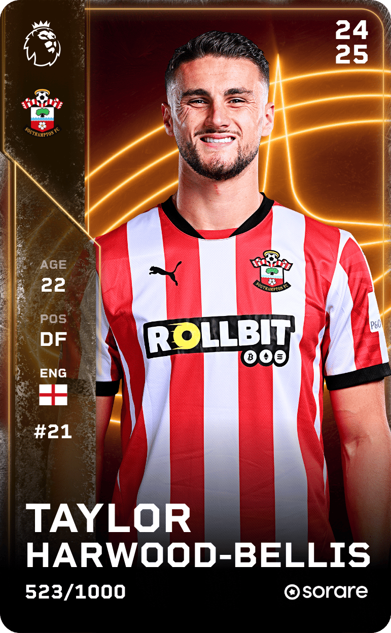 Taylor Harwood-Bellis 2024-25 • Limited 523/1000