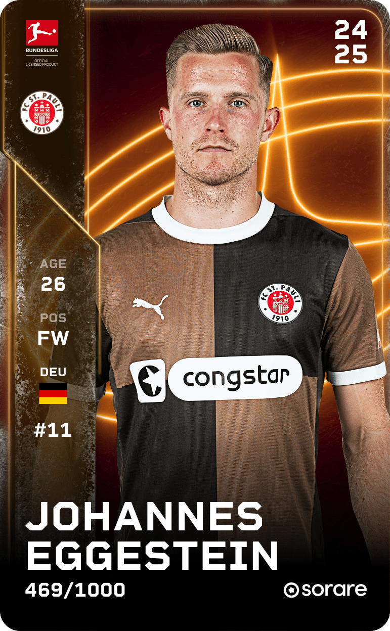 Johannes Eggestein 2024-25 • Limited 469/1000