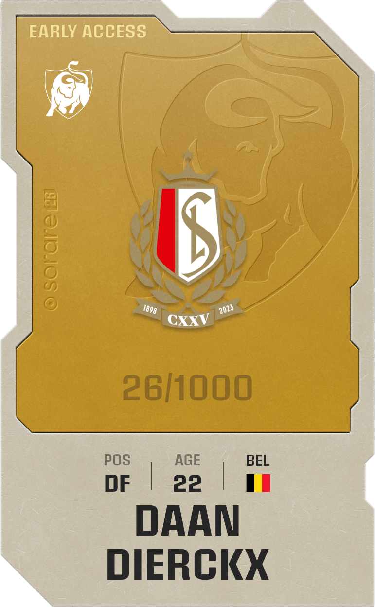 Daan Dierckx 2025-26 • Limited 26/1000