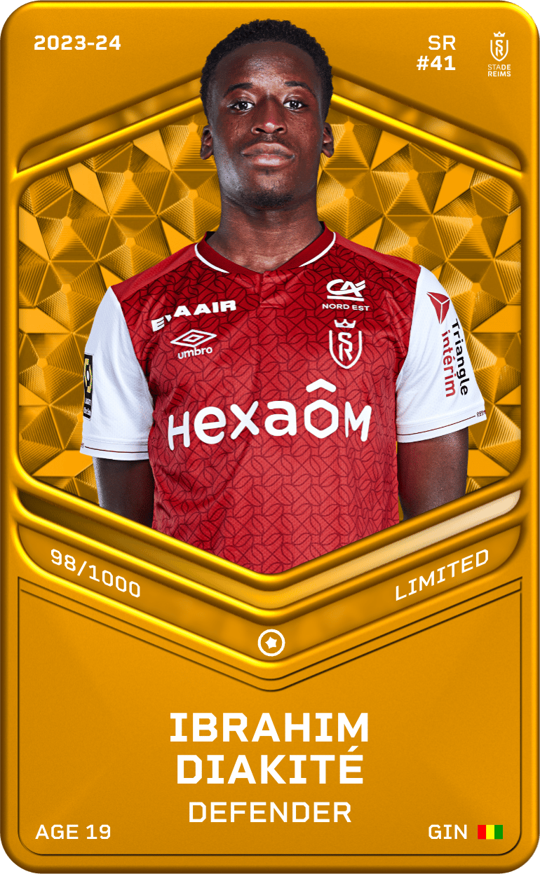 Ibrahim Diakité 2023-24 • Limited 98/1000