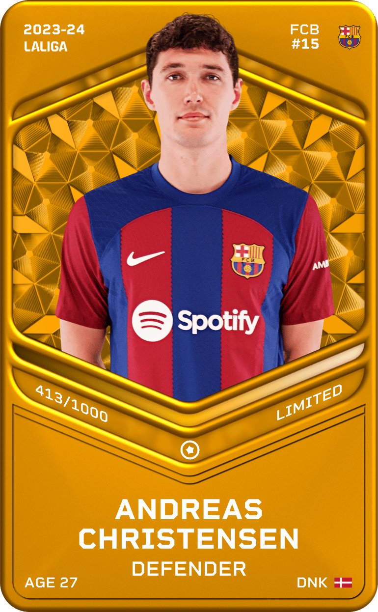 Andreas Christensen 2023-24 • Limited 413/1000