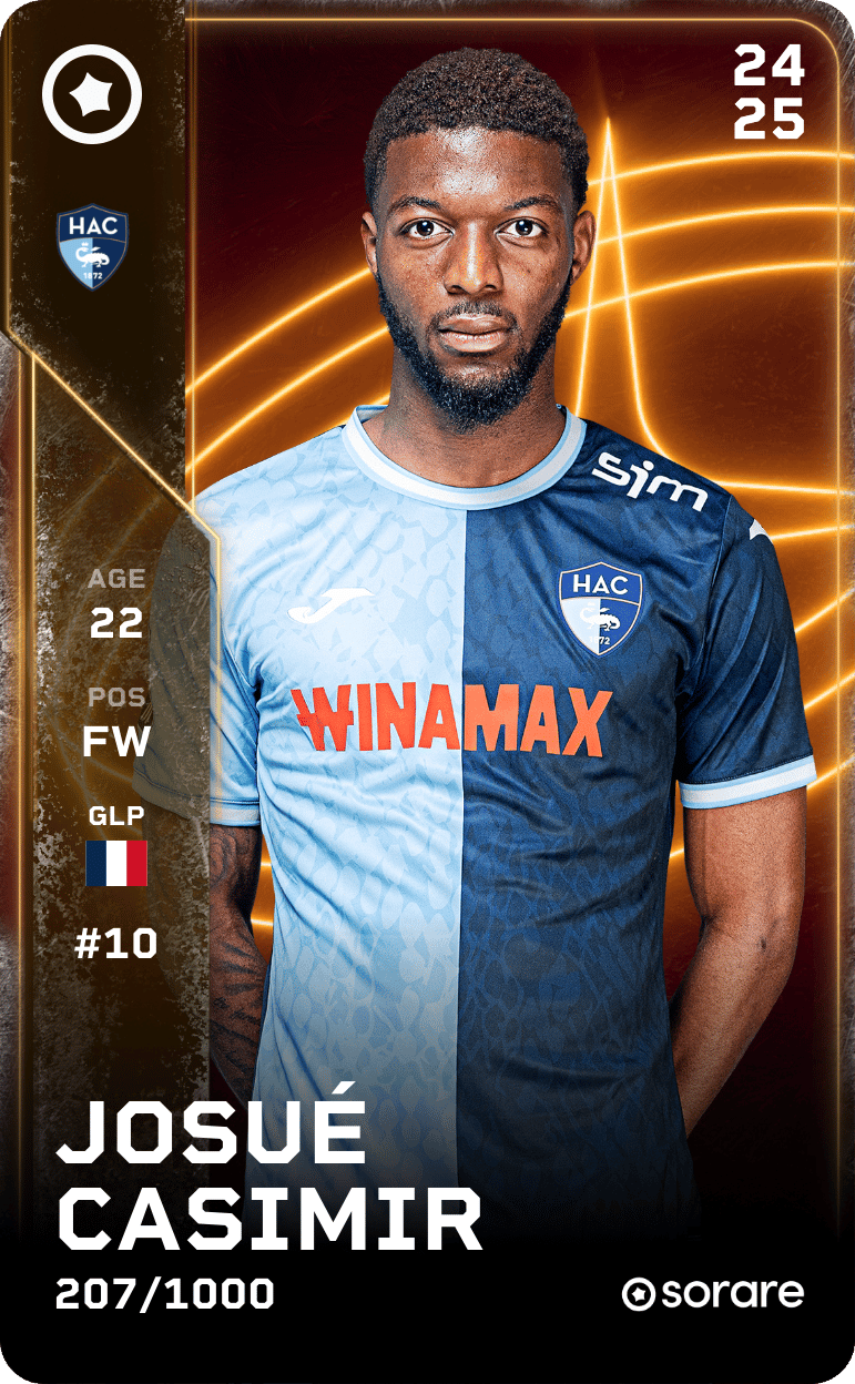 Josué Casimir 2024-25 • Limited 207/1000