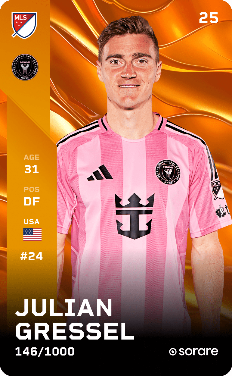 Julian Gressel 2025-26 • Limited 146/1000
