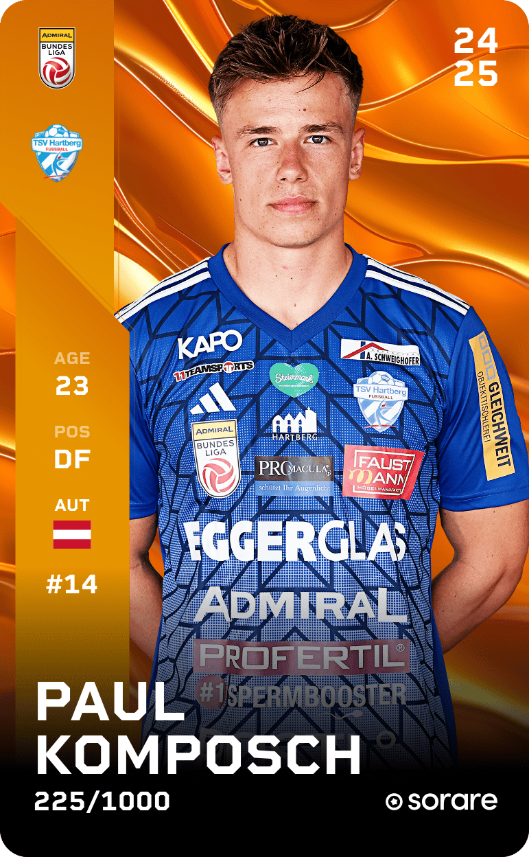 Paul Komposch 2024-25 • Limited 225/1000