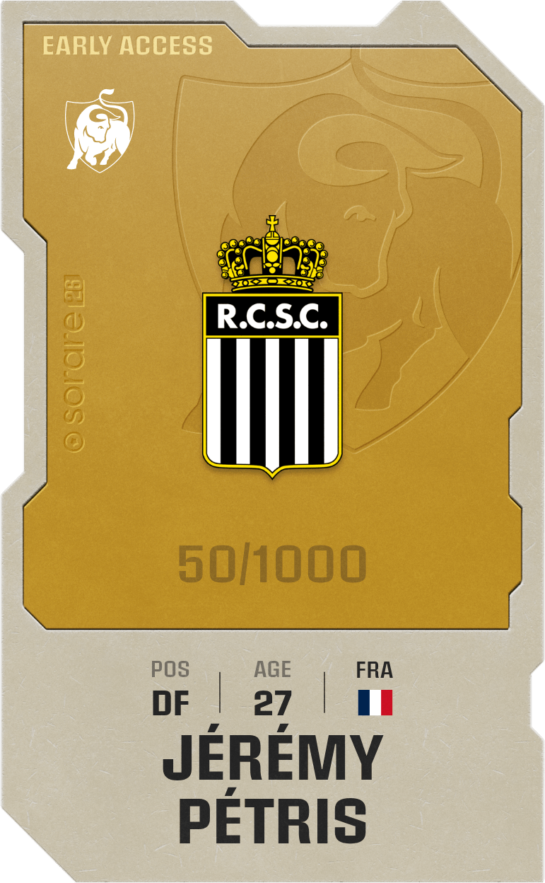 Jérémy Pétris 2025-26 • Limited 50/1000