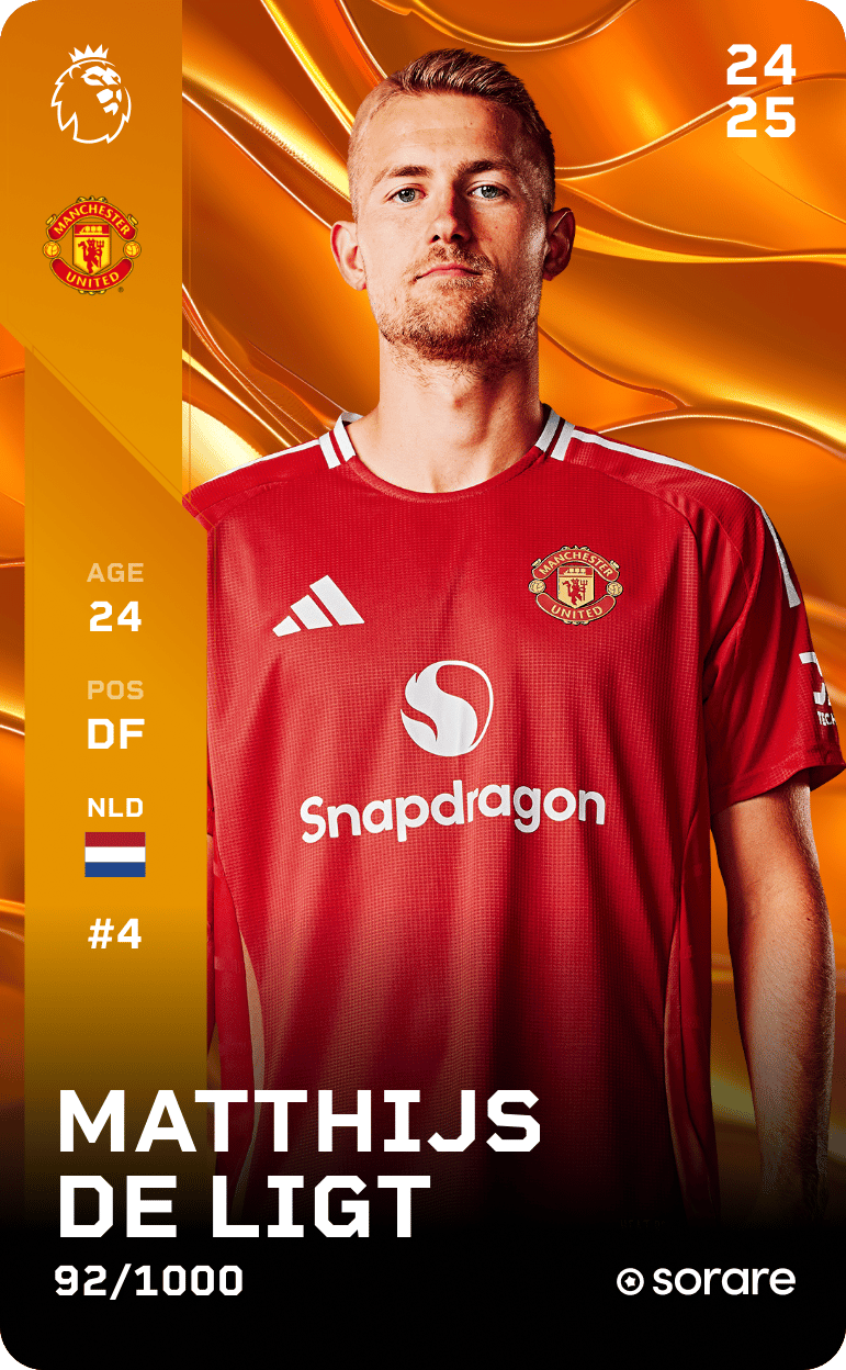 Matthijs de Ligt 2024-25 • Limited 92/1000