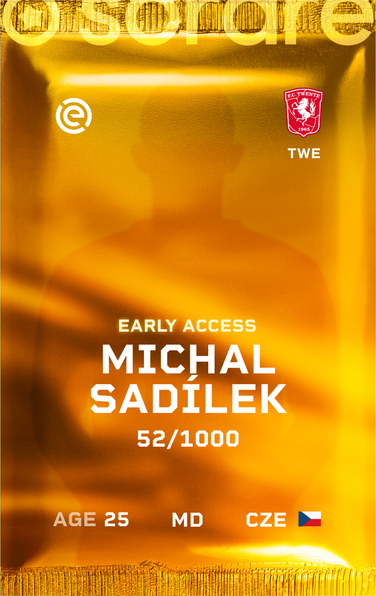 Michal Sadílek 2024-25 • Limited 52/1000
