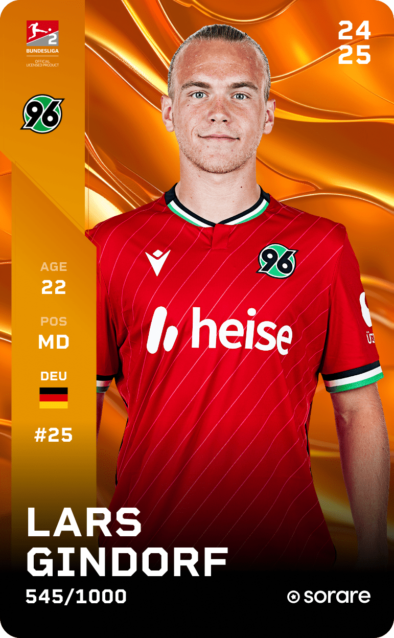 Lars Gindorf 2024-25 • Limited 545/1000