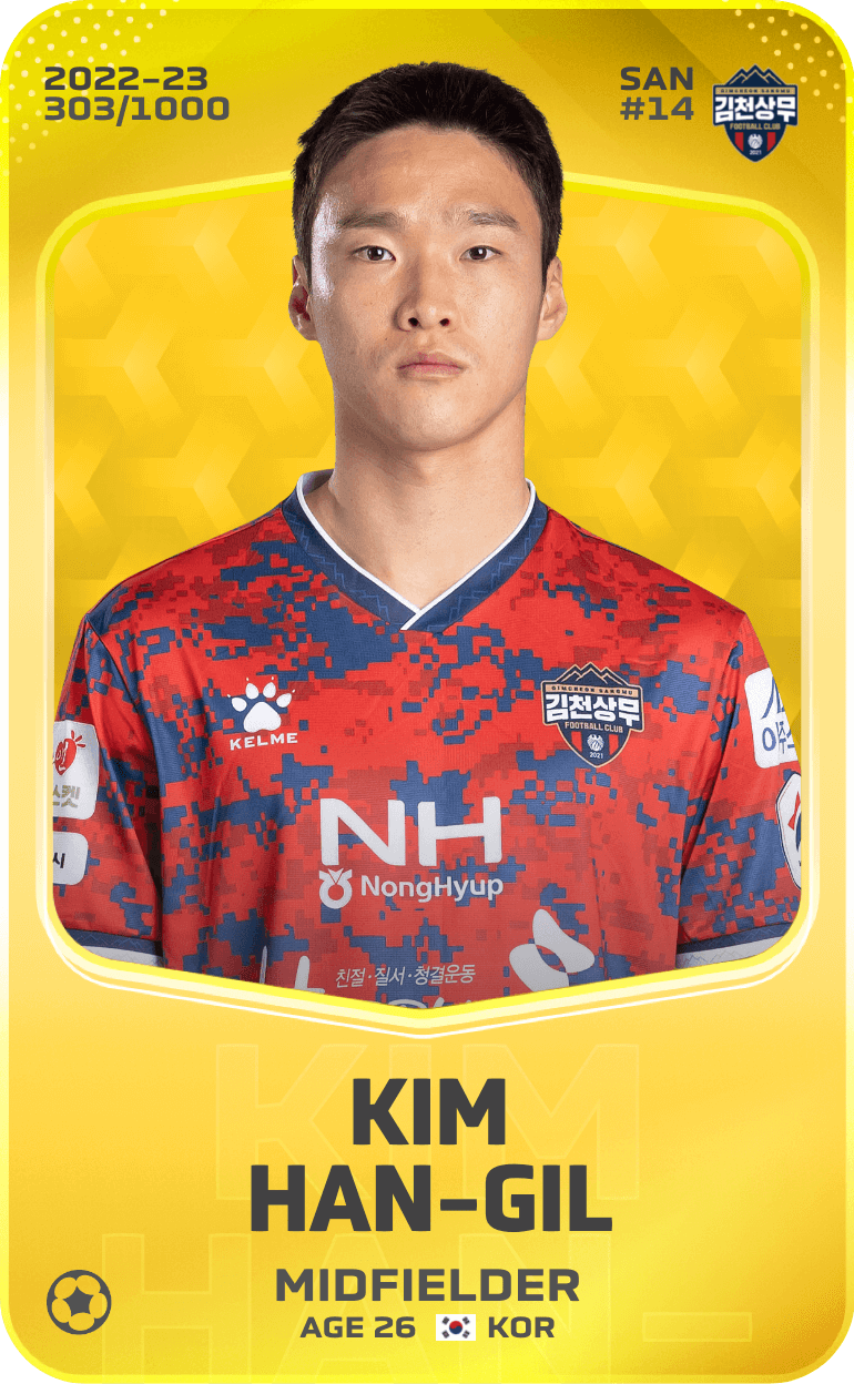 Kim Han-Gil 2022-23 • Limited 303/1000