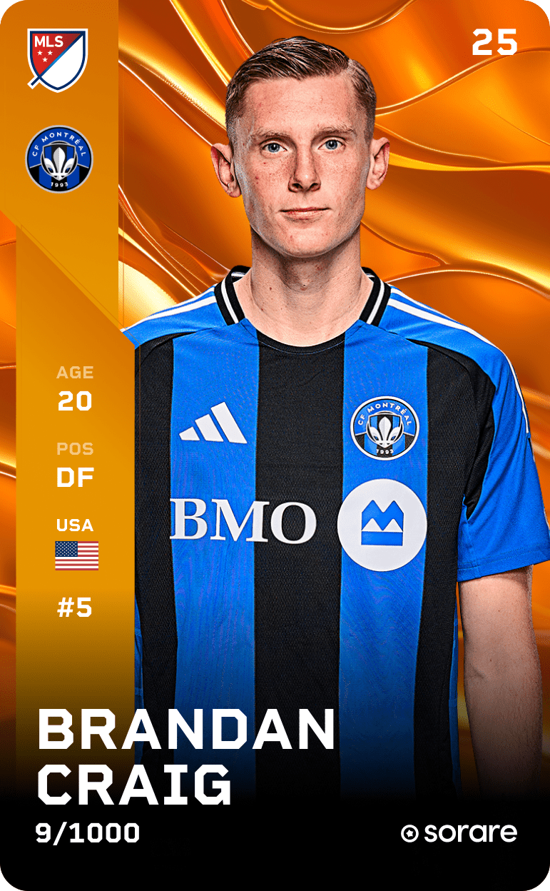Brandan Craig 2025-26 • Limited 9/1000