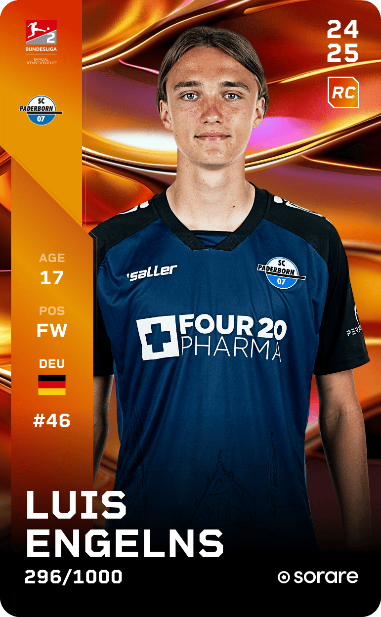 Luis Engelns 2024-25 • Limited 296/1000