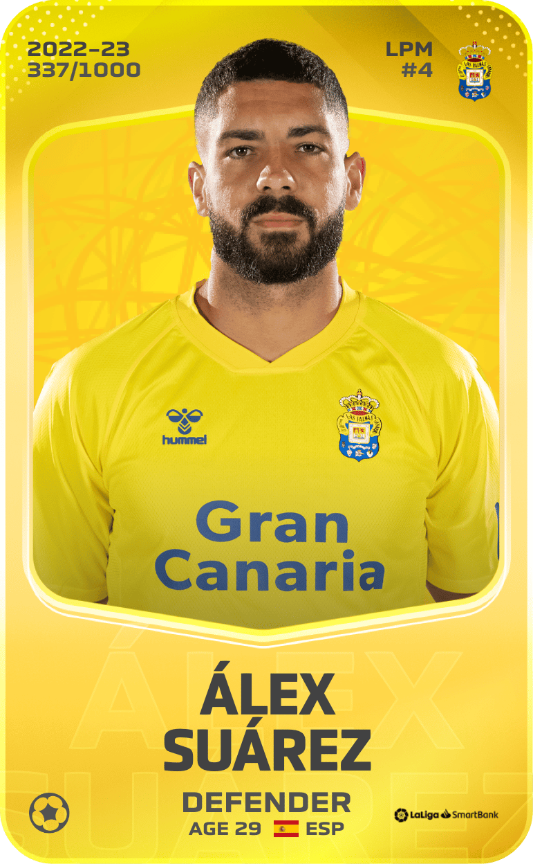 Álex Suárez 2022-23 • Limited 337/1000