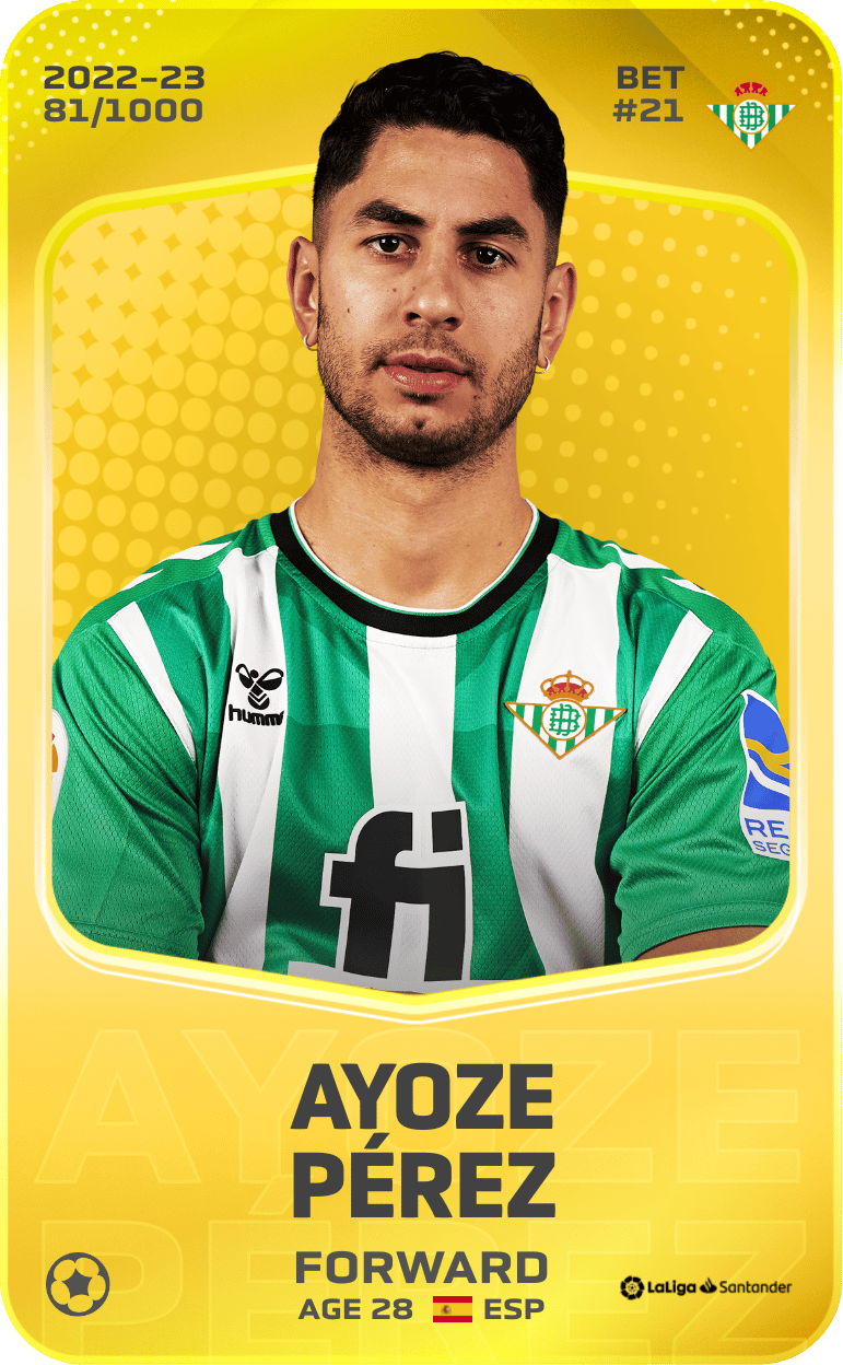 Ayoze Pérez 2022-23 • Limited 81/1000