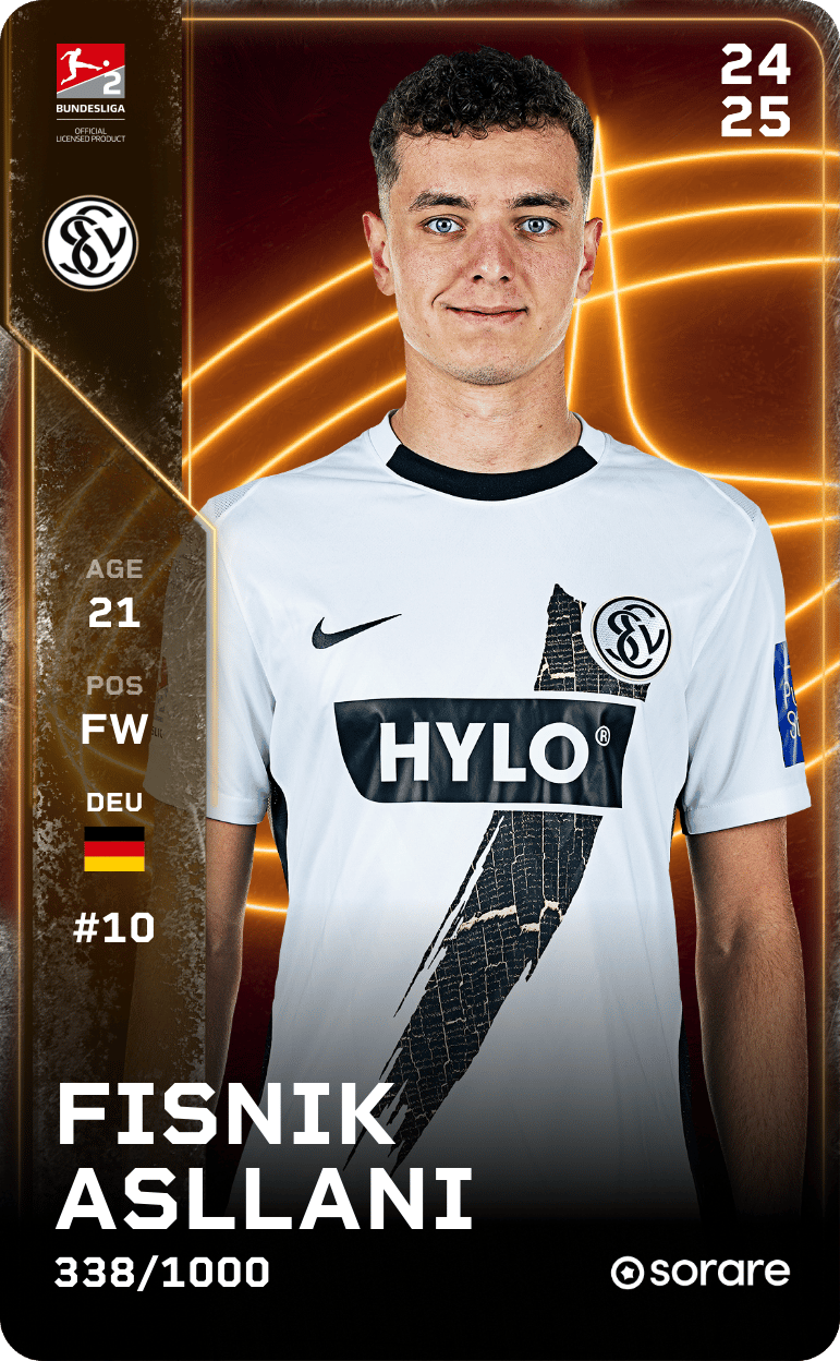 Fisnik Asllani 2024-25 • Limited 338/1000