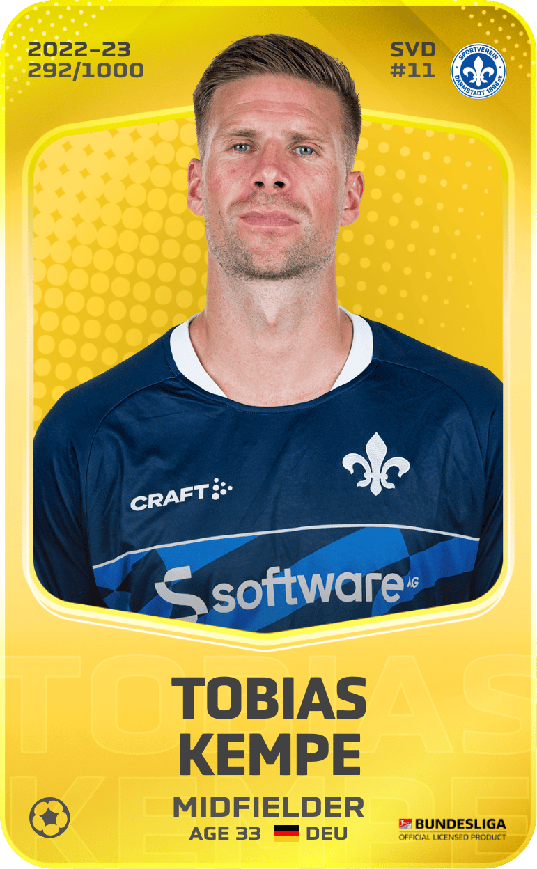 Tobias Kempe 2022-23 • Limited 292/1000