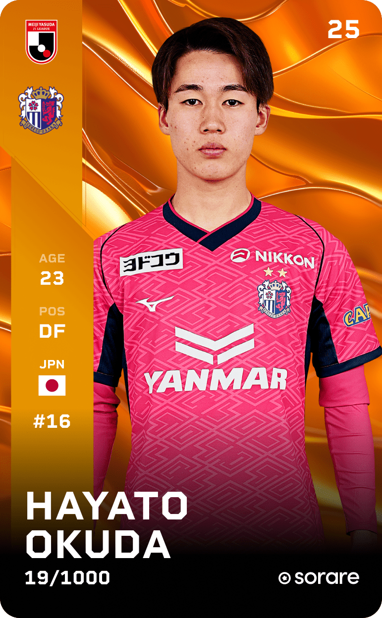 Hayato Okuda 2025-26 • Limited 19/1000