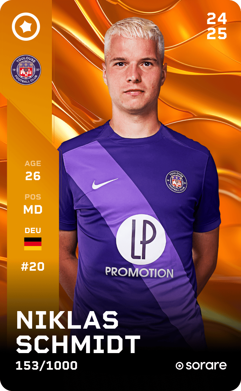 Niklas Schmidt 2024-25 • Limited 153/1000