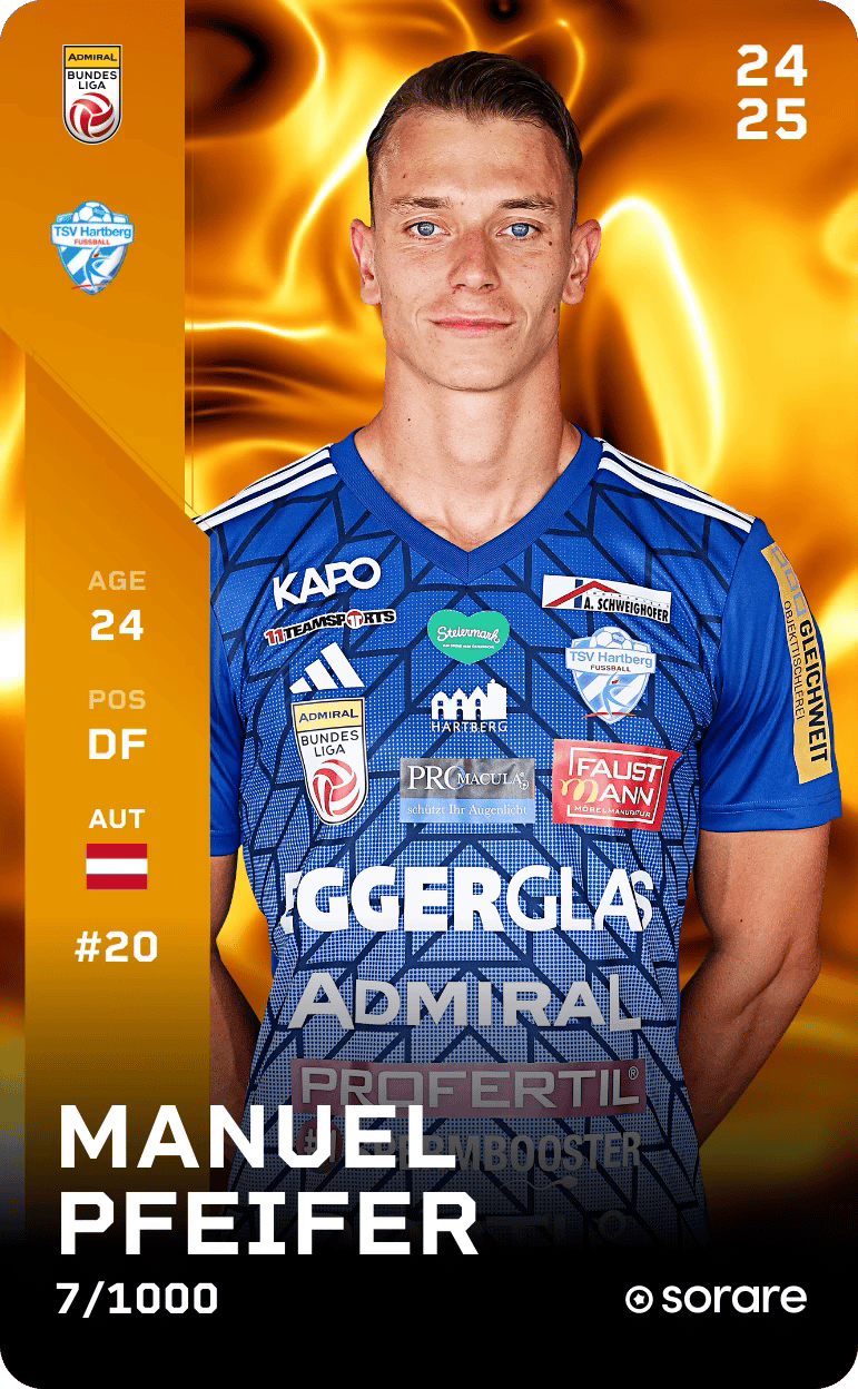 Manuel Pfeifer 2024-25 • Limited 7/1000