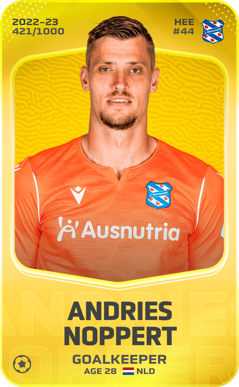 Andries Noppert 2022-23 • Limited 421/1000