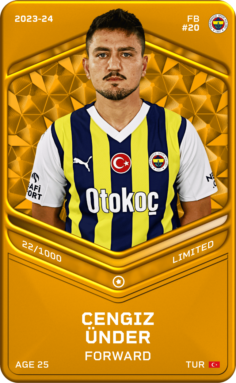 Cengiz Ünder 2023-24 • Limited 22/1000
