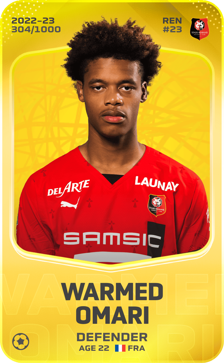 Warmed Omari 2022-23 • Limited 304/1000