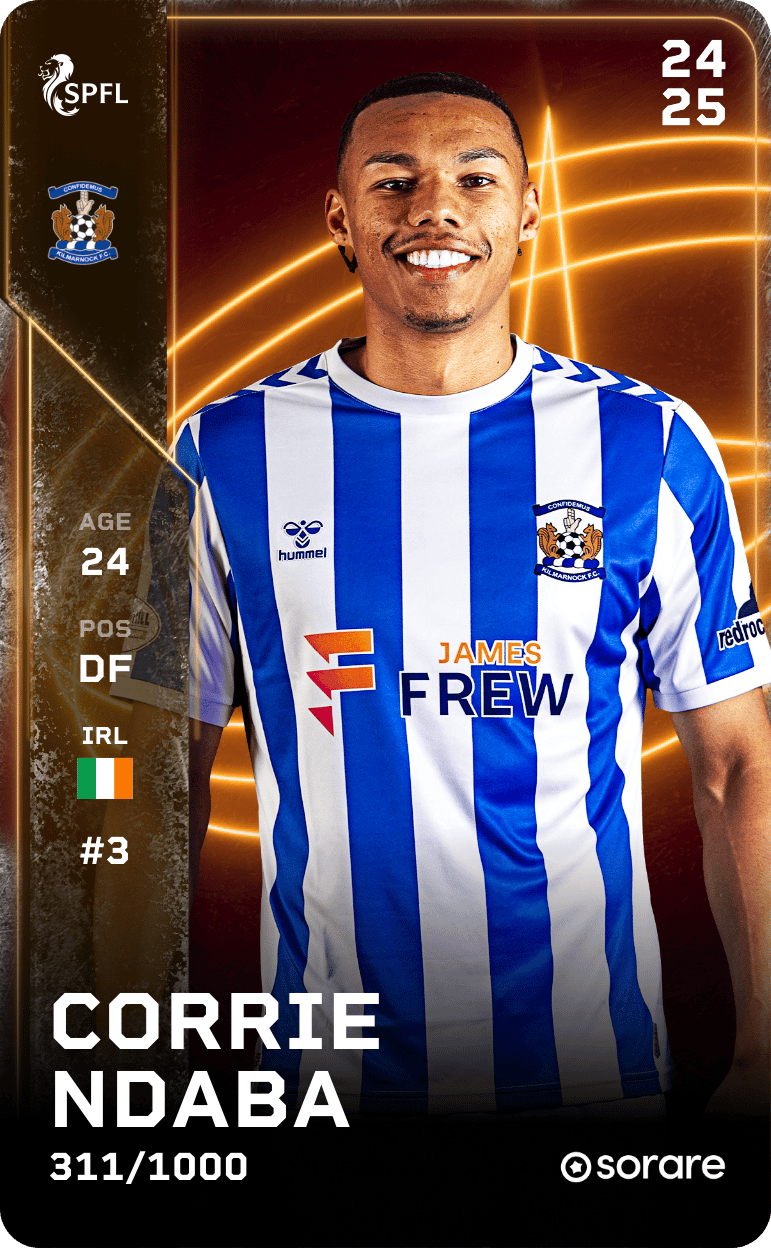 Corrie Ndaba 2024-25 • Limited 311/1000