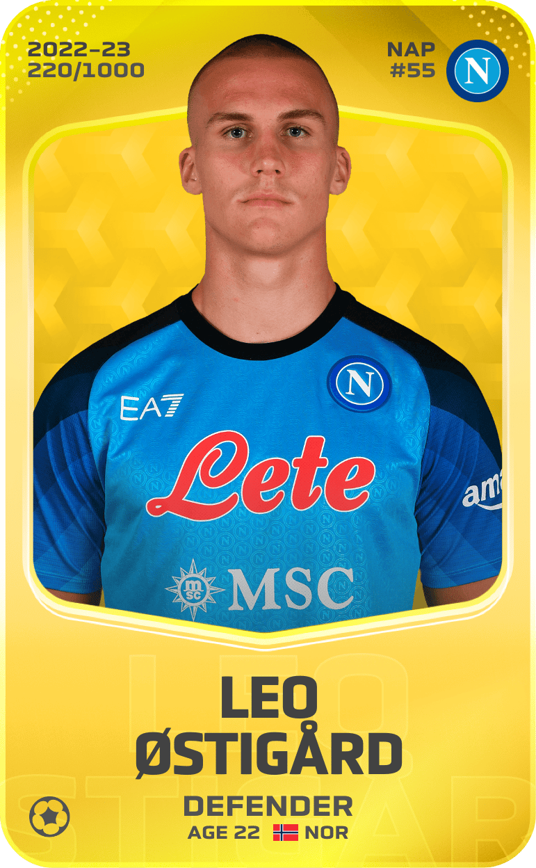 Leo Østigård 2022-23 • Limited 220/1000