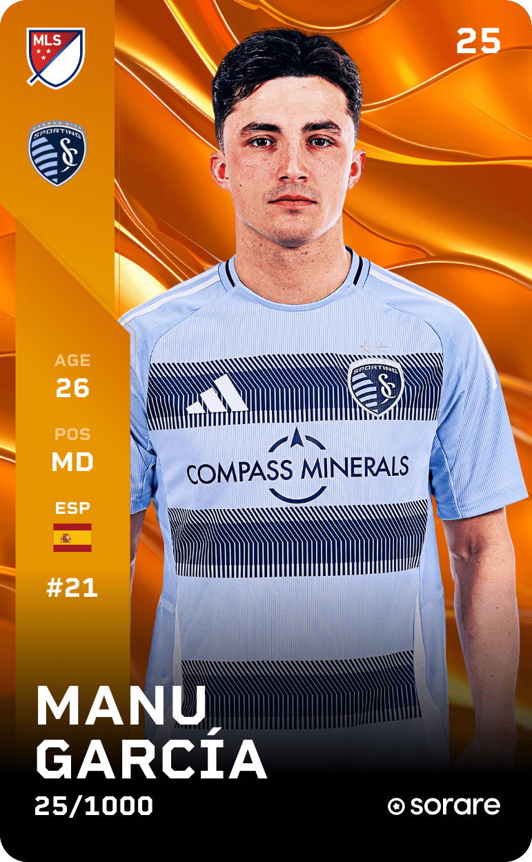 Manu García 2025-26 • Limited 25/1000