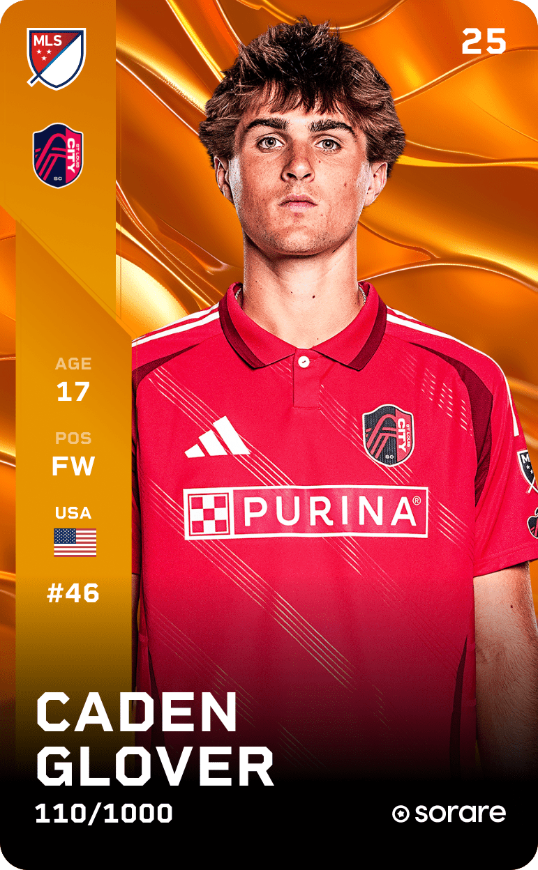 Caden Glover 2025-26 • Limited 110/1000